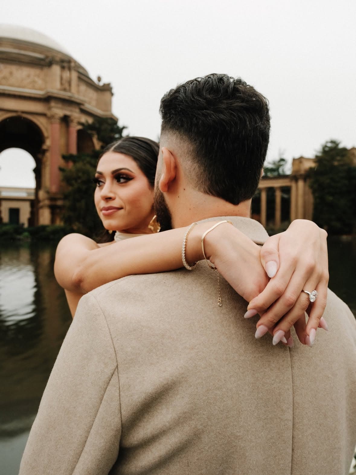 Emmanuel and Marrien engagement portrait — couples photography by Steven Lelham in California