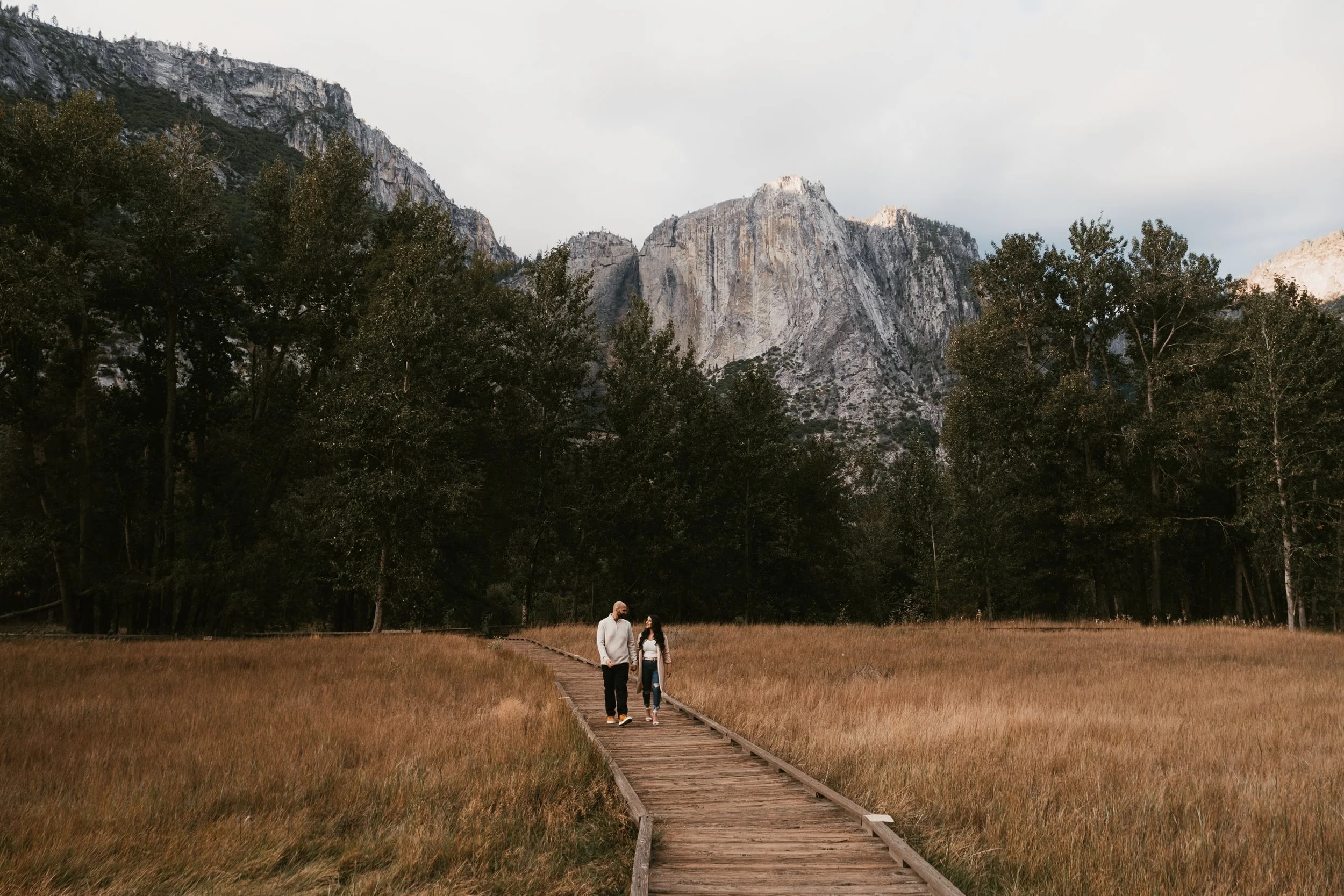 Abe and Vicky in Yosemite — couples photography by Steven Lelham in Yosemite National Park