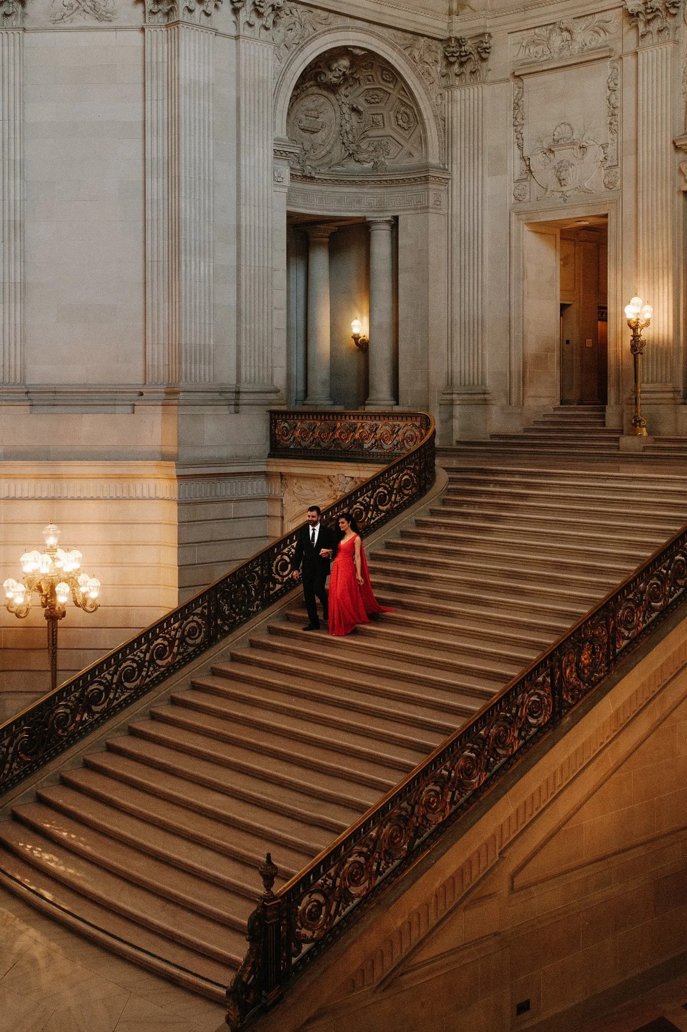 San Francisco City Hall wedding — couples photography by Steven Lelham in San Francisco City Hall